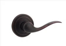 Kwikset 720TNL 11P Tustin Hall and Closet Lever, Venetian Bronze