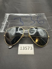 Bausch Lomb Ray-Ban AVIATOR SUNGLASSES - Vintage Light Blue Lens Rare 62mm