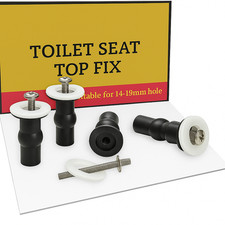 toilet seat fixing