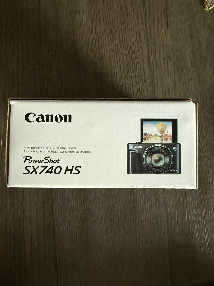 Canon PowerShot SX740 HS 20.3MP Digital Camera - Silver for sale