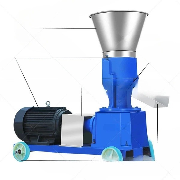 150-4kw -220V-380V Prensa de pellets Alimentación animal Molino de pellets Máquina de pellets de biomasa