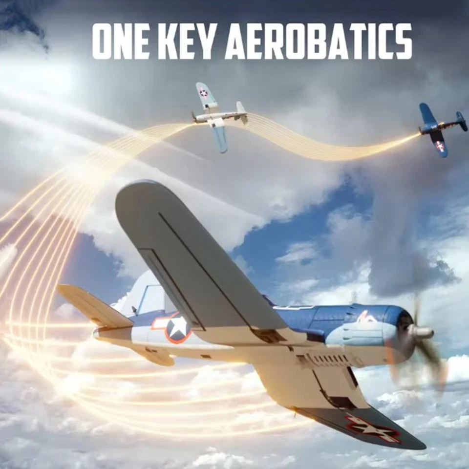 New Volantex F4U Corsair RC Plane With Brushless motor 2.4G 4CH 500MM Fixed Wing - Image 4 of 4