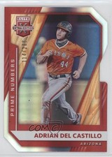 2021 Elite Extra Edition Prime Numbers C Die-Cut /206 Adrian Del Castillo 0d8r