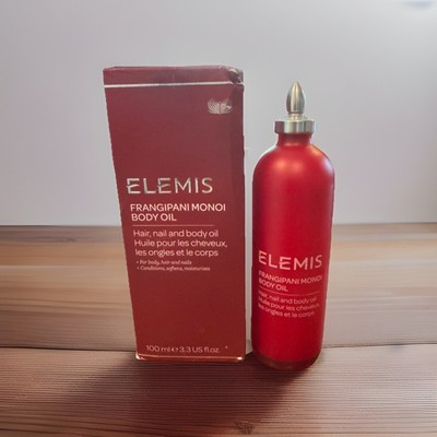 Elemis Frangipani Monoi Body Oil Hair Nail And Body Oil ~ 100 ml / 3.3 oz ~