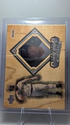 1996 Upper Deck Amazing Greats AG14 Wood Insert Jeff Bagwell Houston Astros