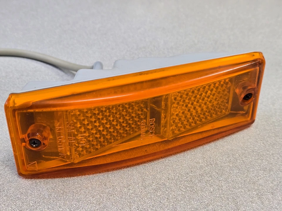 MARCADOR DELANTERO ÁMBAR MUY BONITO USADO ORIGINAL PORSCHE 911 912E 930 Foto 2 de 4