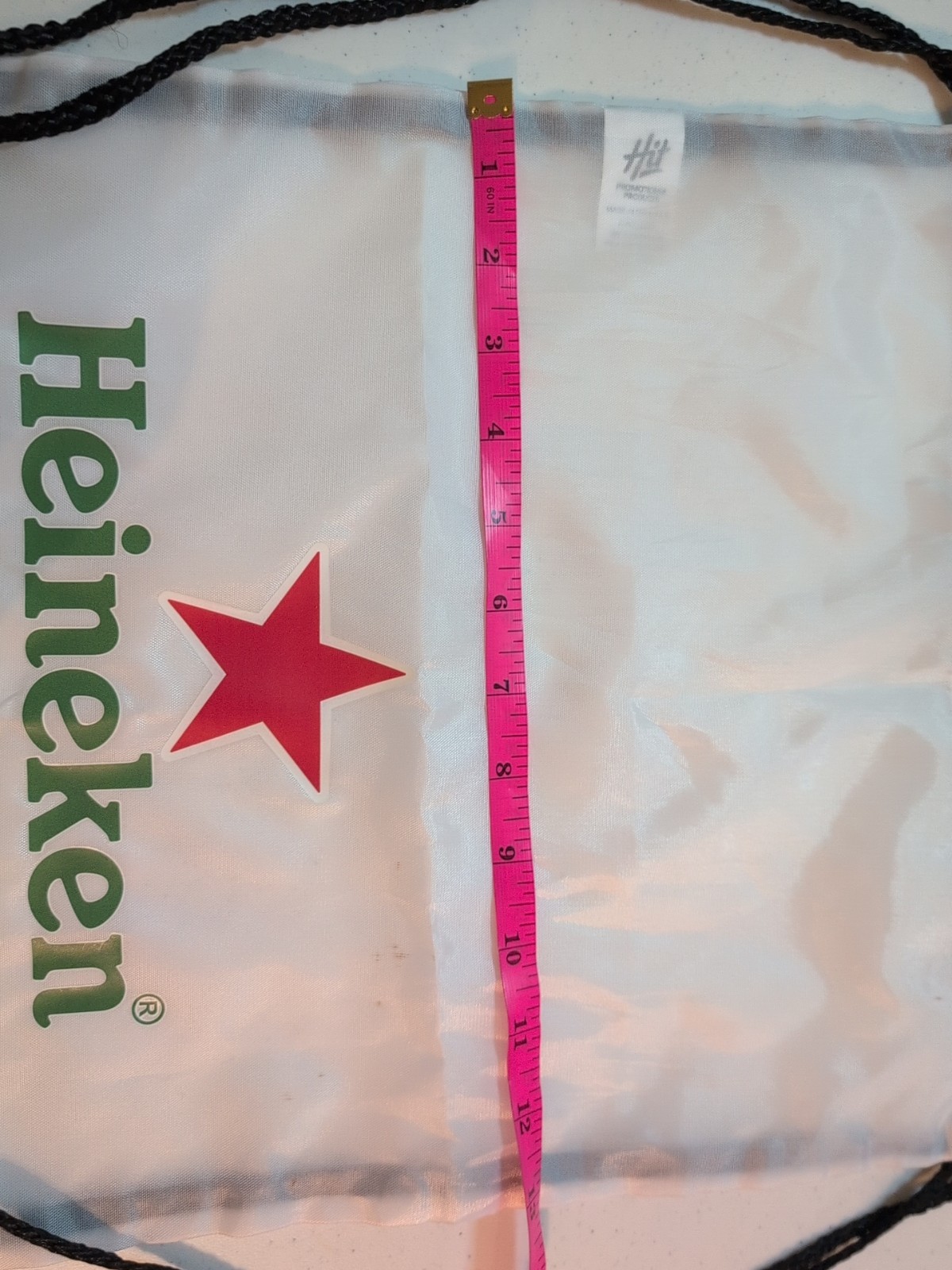 Heineken Silver Drawstring Bag - image 10