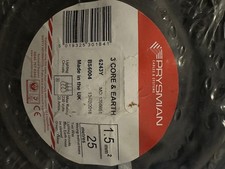 Prysmian 3core & Earth 1.5mm Approx 20 Metres Or More Still Partly Wrapped.