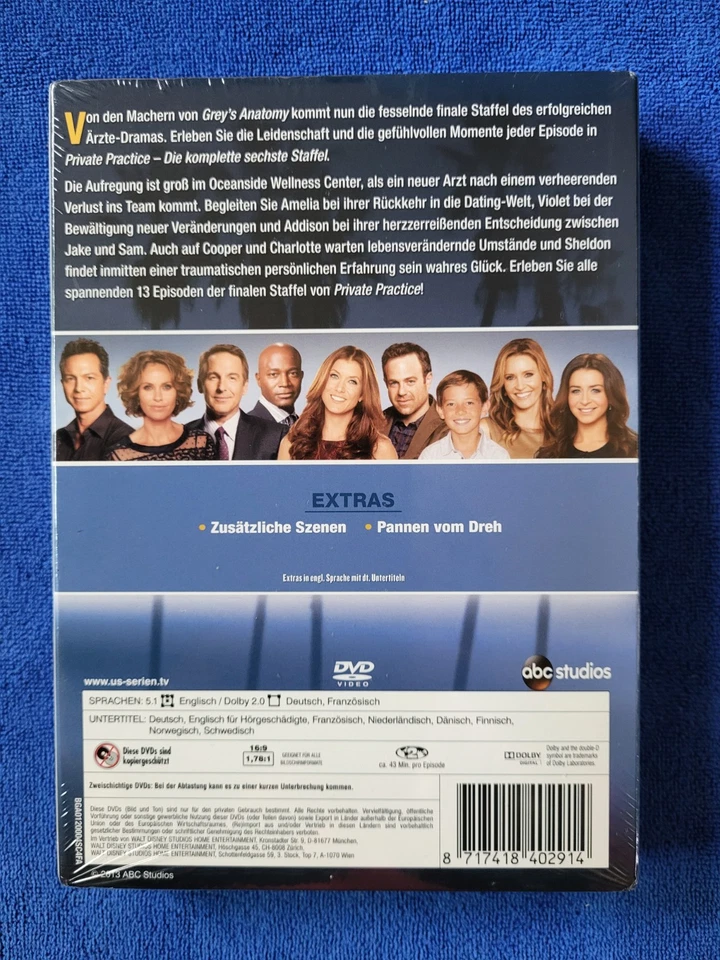 Private Practice - Staffel 6  *** OVP / in Folie *** - Bild 2 von 2