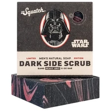 Dr Squatch Limited Edition Dark Side Scrub Star Wars Darth  Vader Natural Soap