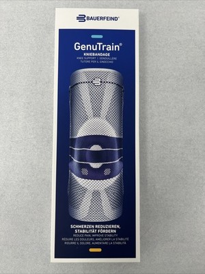 Bauerfeind GenuTrain Knieband - Titan, 4, Bandage, Kniebandage, Genu Train