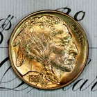 * 1921-P 2 FEATHERS * PRISTINE++ GEM BU MS BUFFALO NICKEL * FROM COLLECTION