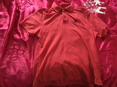 Beverly Hills Polo Club Mens  Shirt Short Sleeve Size M Red