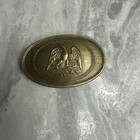 Eagle Military Civil War US Army Belt Buckle Plate Oval Shape Replica