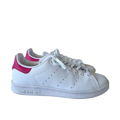 adidas Stan Smith White Bold Pink Shoes Sneakers Women's 5.5 US B32703