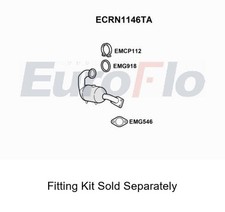 Catalytic Converter Cat Emissions Fits Renault Kadjar Megane EuroFlo ECRN1146TA