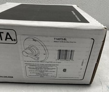 Delta T14072-BL Galeon Shower Valve Faucet Trim Kit, Matte Black