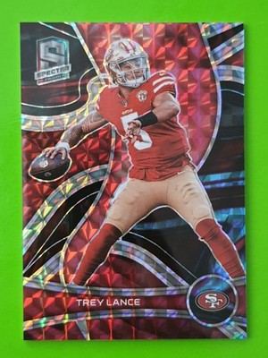 2022 Panini Spectra #79 Trey Lance San Francisco 49ers Interstellar /60