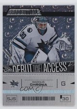 2023 Upper Deck Credentials Debut Ticket Access /999 Tier 1 Magnus Chrona 12g7