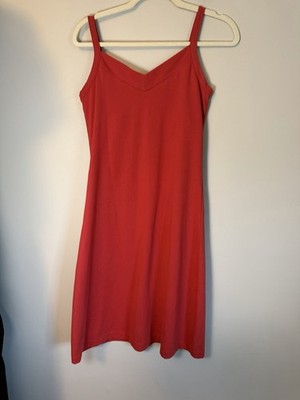 Patagonia Dress With Self Bra Salmon Womens Sz M NEW