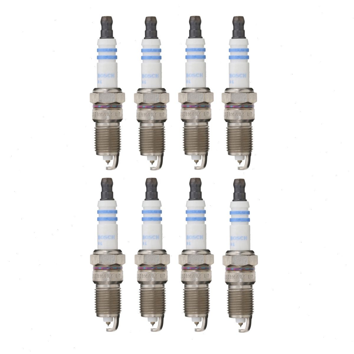 8 pc Bosch Double Iridium Spark Plugs for 1998-2015 Chevrolet Camaro 5.7L nw