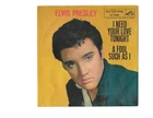 Lot of 6 Elvis Presley Picture Sleeves (No Records)