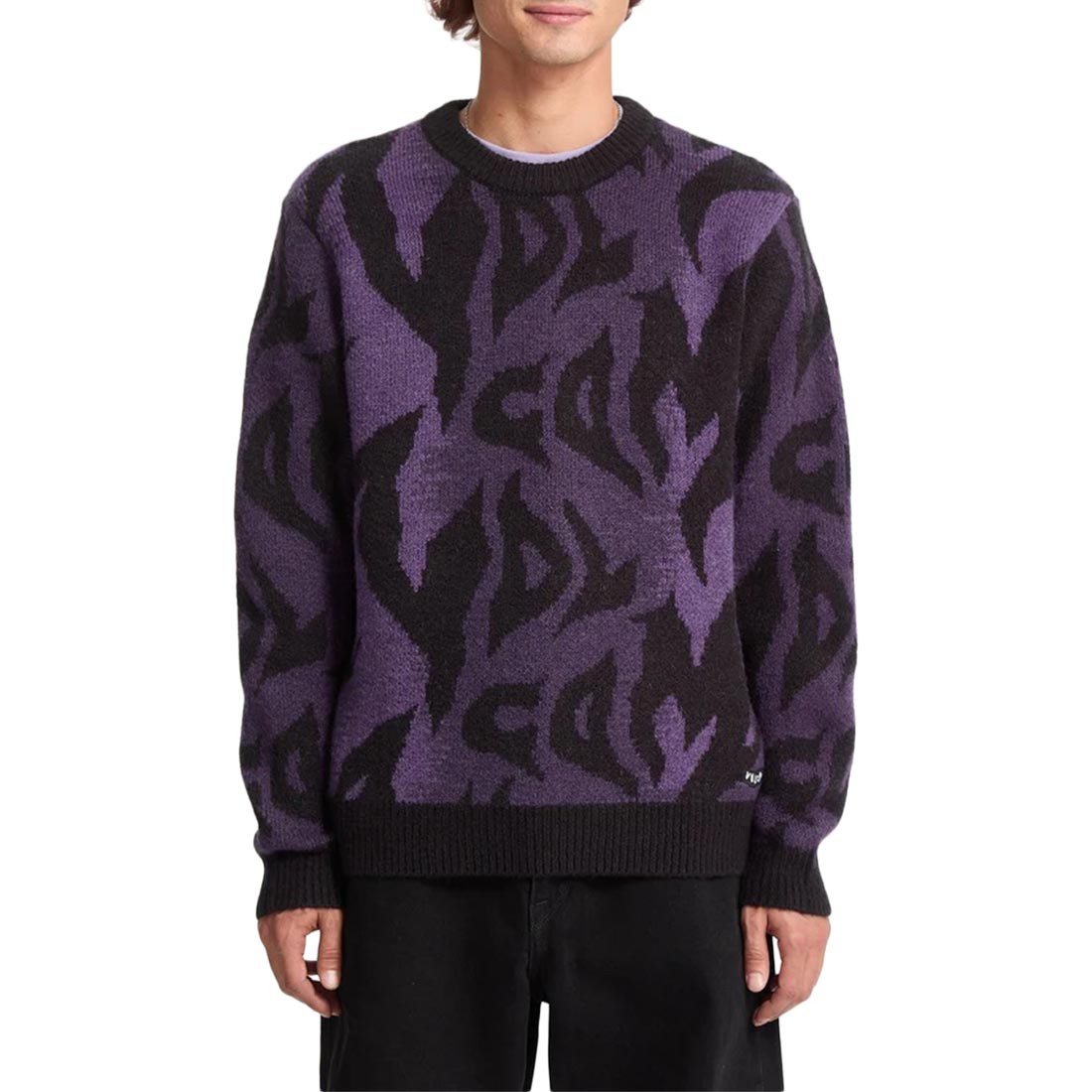 Volcom Anarchietour Knitted Jumper - Black