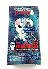 THE PUNISHER GUTS AND GUNPOWDER 1992 COMIC IMAGES TRADING CARDS SEALED BOX 48 PK