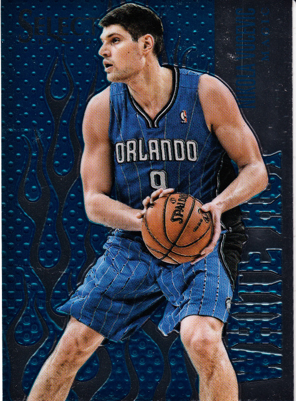 2012-13 Select White Hot Rookies #40 Nikola Vucevic - BSK