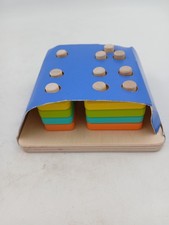 Lovevery Wooden Shape Stacker Montessori Toy Toddler Preschool STEM Sorting Game