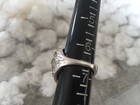 VINTAGE KARIS STERLING SILVER BEAUTIFUL RING WITH GEMS 👍 — photo 7