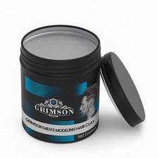 Hair Clay Styling Wax Strong Hold Matte Finish Non Greasy Easy Wash Out For Men