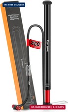 Updated Bike Pump with Gauge, High Pressure 260Psi, Bicycle Floor Pump Inflator