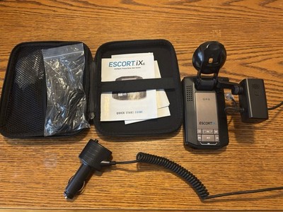 Escort iXc Long-Range Radar Detector and M1 Dash Cam Bundle - Black (0100042-1)