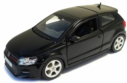 BURAGO 1/43 VW POLO GTI MK5 - BLACK 30233K