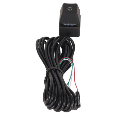 PC Power Switch Blue Switch Mechanical Key Backlit Plug And Play PC Power But CB