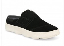 Vionic Lotus Rx Recovery Slip-on Comfort Shoe In Black Suede Women's New Size 8