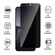 1-3PCS Privacy Screen Protector Tempered Glass Anti-Spy For Xiaomi 17 15 14 Pro