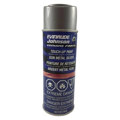 Johnson 772727 Gunmetal Silver Touch-Up Paint Johnson Evinrude BRP 0772727 OEM