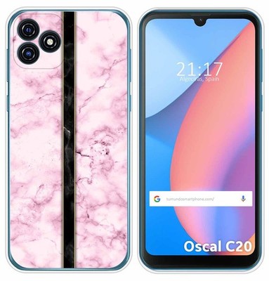 Silikonhülle Für Blackview Oscal C20 / C20 Pro Design Marmor 04 Muster