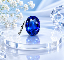 10 Ct Natural Cornflower Blue Ceylon Sapphire Loose Oval Cut Loose Gemstone