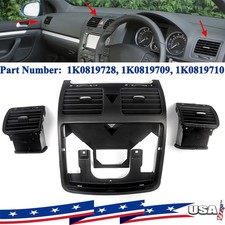 Front Dashboard Center Air Ac Vent Outlet Nozzle For Vw Jetta Golf Mk5 Rabbit