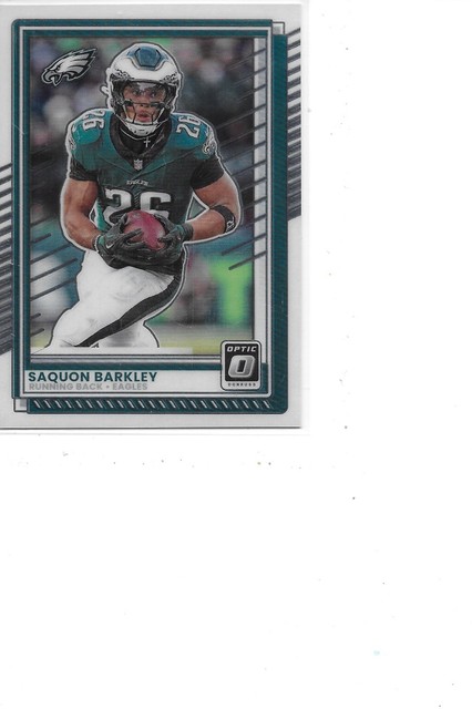 2025 Donruss Optic Saquon Barkley Philadelphia Eagles Football Card #15