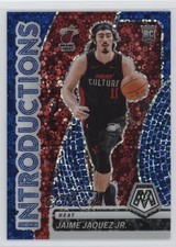 2023 Panini Mosaic Introductions Fast Break Blue Prizm /85 Jaime Jaquez Jr 2y0