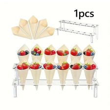 Eistütenhalter, Snacktablett für Catering-Events, Babyparty, Food Truck