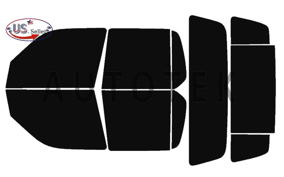 Película de ventana precortada para todos los lados para Ford Explorer Sport Trac 2001-2006 tinte de vidrio Foto 2 de 4