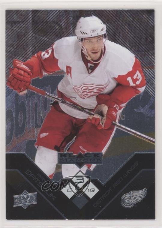 2008-09 Upper Deck Black Diamond Triple Diamonds Pavel Datsyuk #139 HOF 0dk