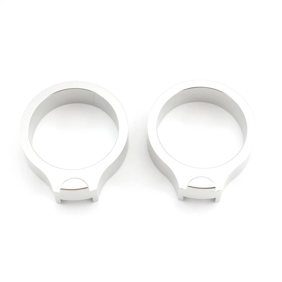 Kit de extensión de montaje de elevadores de manillar de motocicleta para Honda CBR125R JC50 plateado Foto 4 de 4