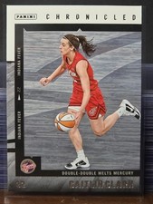 2025 Panini Chronicled Caitlin Clark # 22 Fever Double Double Melts Mercury Base