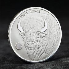 1 oz Silver Round Buffalo Girl .9999 Silver Bullion Round
